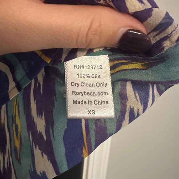 Women's Multicolor Patterned Top - Picture 5 of 5